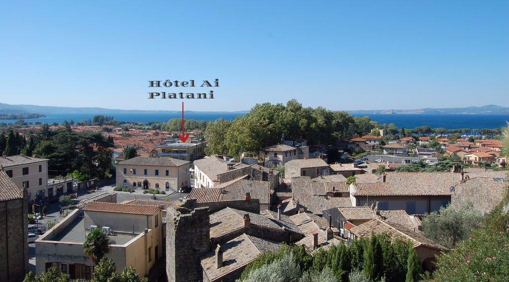 Platani Hotel Bolsena Esterno foto